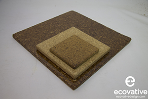 Ecovative's MycoBoard is used for furniture, architecrual panels, door cores, and cabinetry