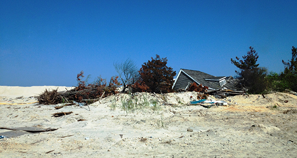 New Jersey's Mantolonking Beach, post-Sandy