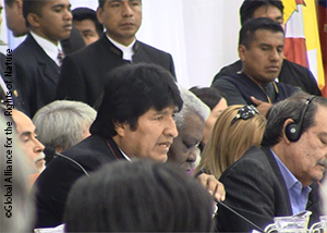 President Evo Morales