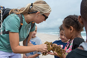 STC outreach at the Barrier Island Center